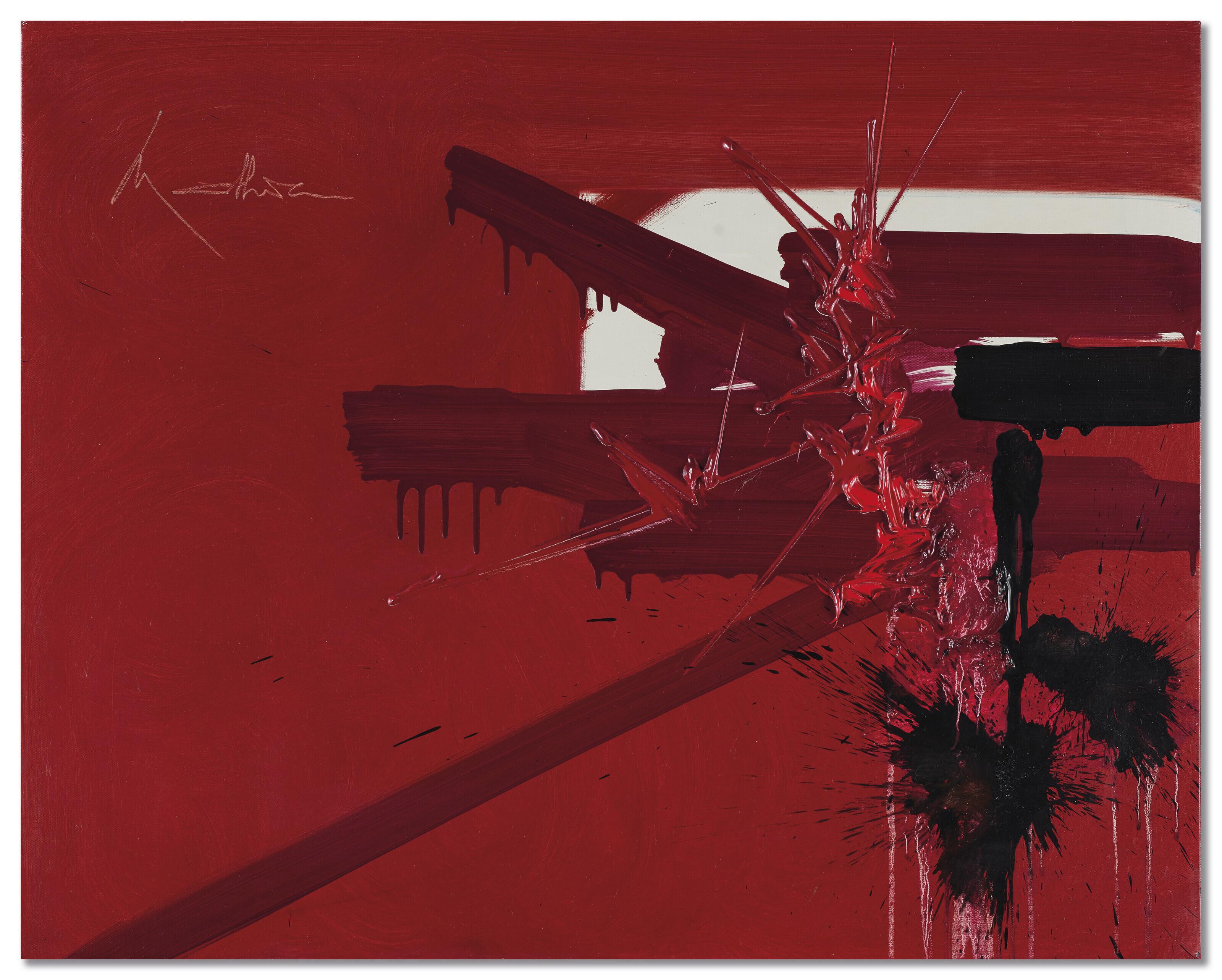 Georges Mathieu - Flamme d\'ardeur