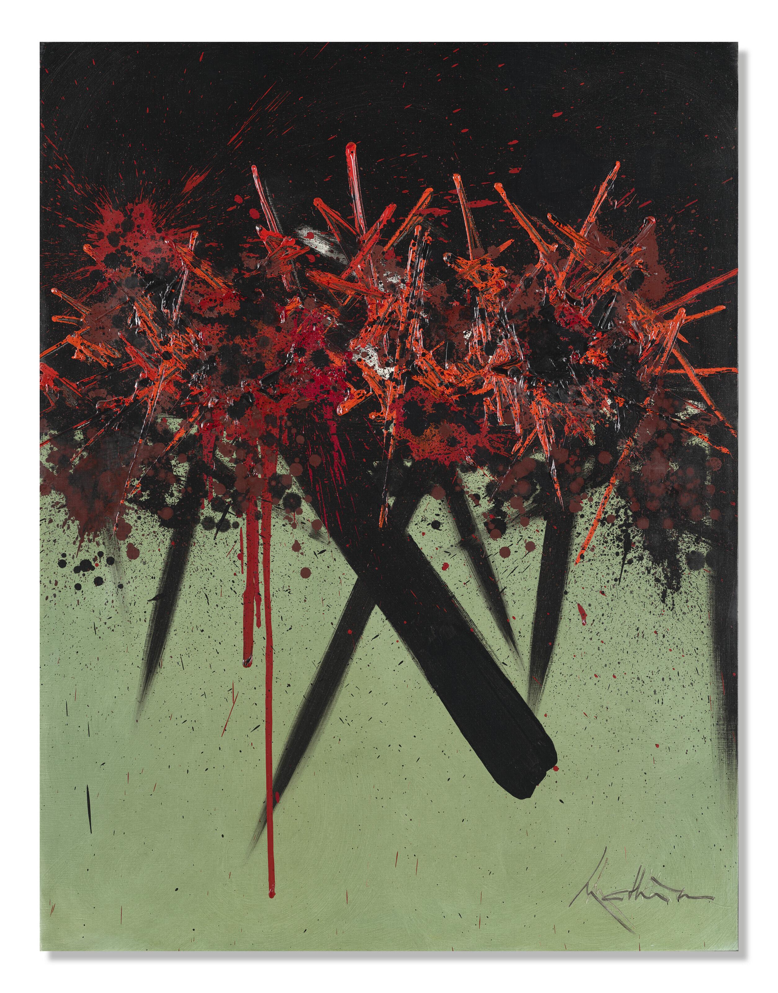 Georges Mathieu - L’âme emprisonnée