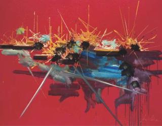 Georges Mathieu - L\'aube exaltée