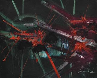 Georges Mathieu - Le Ruisseau Solitaire