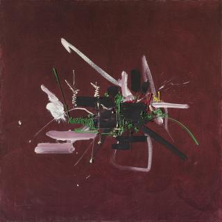 Georges Mathieu - Ohne Titel (Herzog von Sachsen)