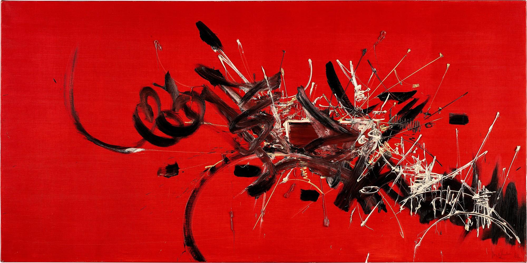 Georges Mathieu - Petit embrasement du Palais d\'Alcine