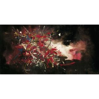 Georges Mathieu - Saint-Georges Terrassant Le Dragon