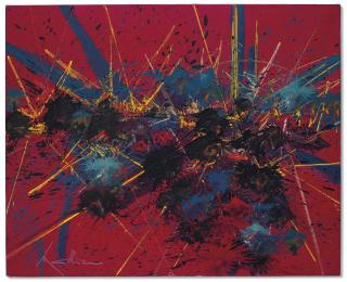 Georges Mathieu - Supplices illuminés