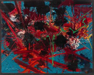 Georges Mathieu - Ténèbres ensevelies