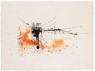 Georges Mathieu - Untitled