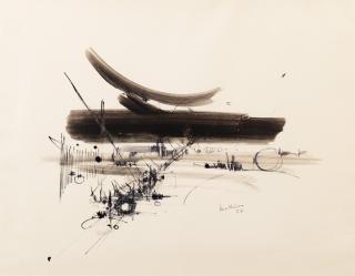 Georges Mathieu - Untitled