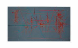 Georges Mathieu - Untitled