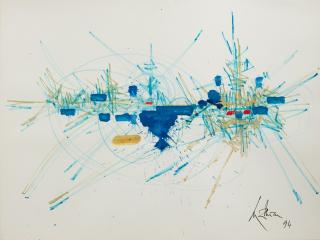 Georges Mathieu - Untitled