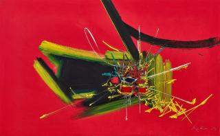 Georges Mathieu - Uxelles