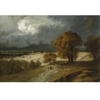 Georges Michel - French Landscape Near St. Denis