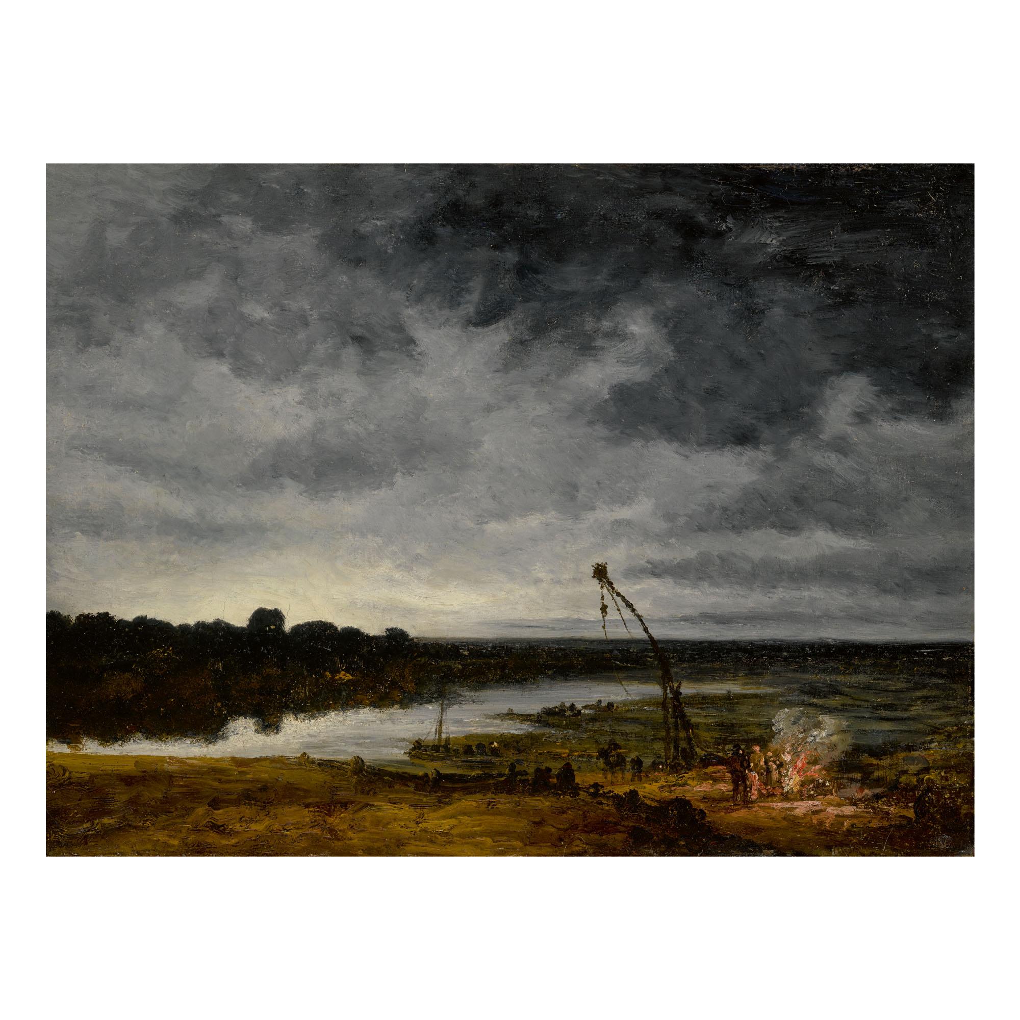 Georges Michel - The Bonfire