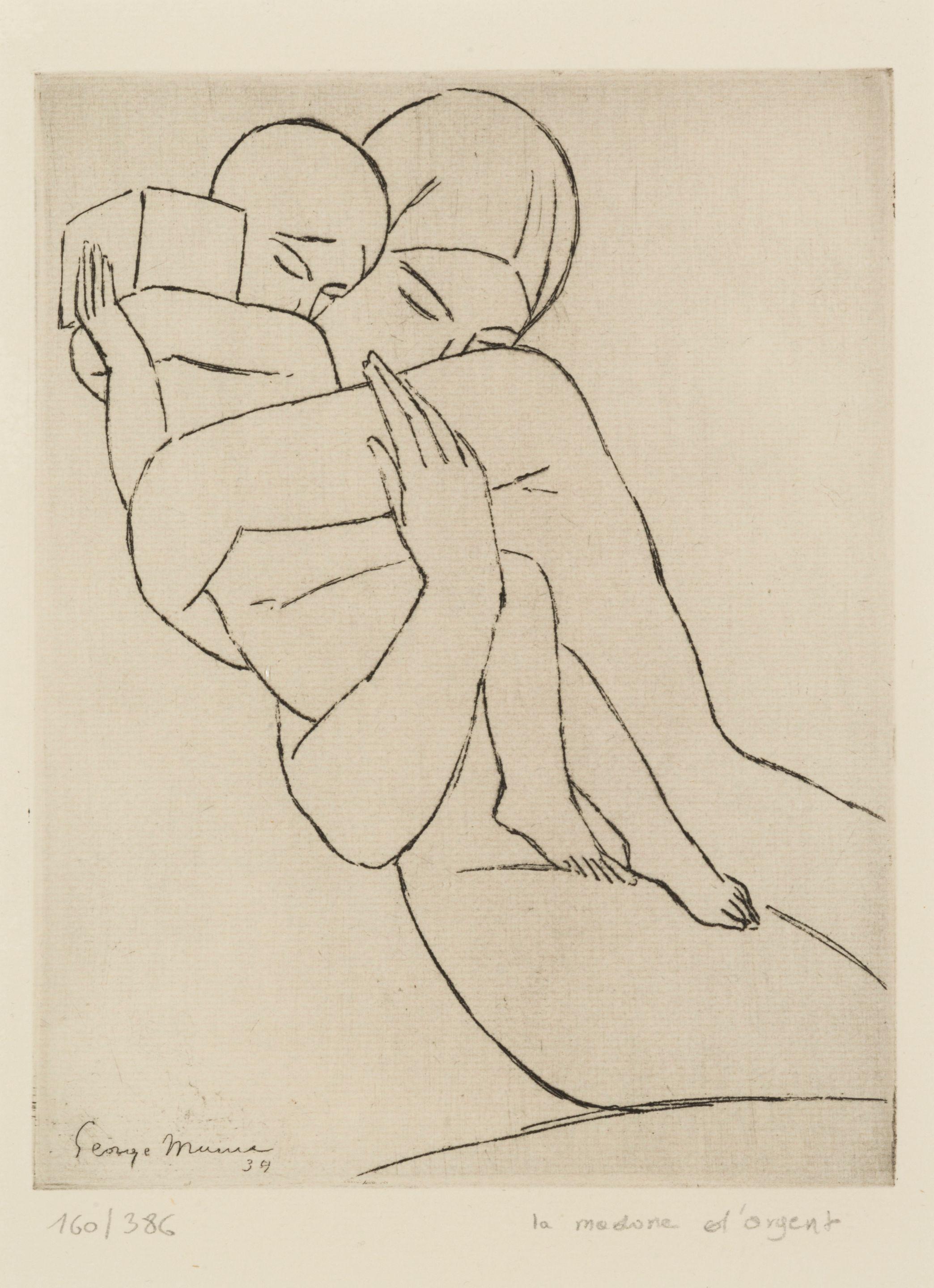 Georges Minne - La madonne d\'argent, 1939