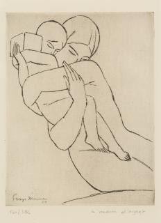 Georges Minne - La madonne d\'argent, 1939