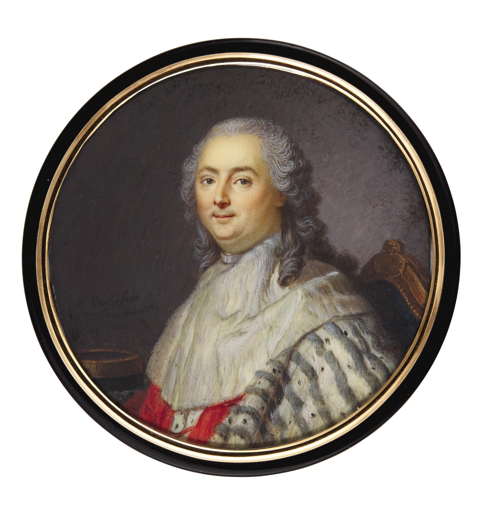 Georges Nicolas Toussaint Augustin - Portrait Of Étienne-François, Marquis D\'Aligre (1726-1798)