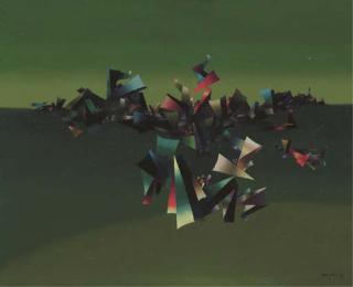 Georges Papazoff - Abstract composition