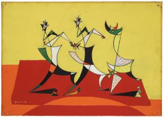 Georges Papazoff - Dancing figures