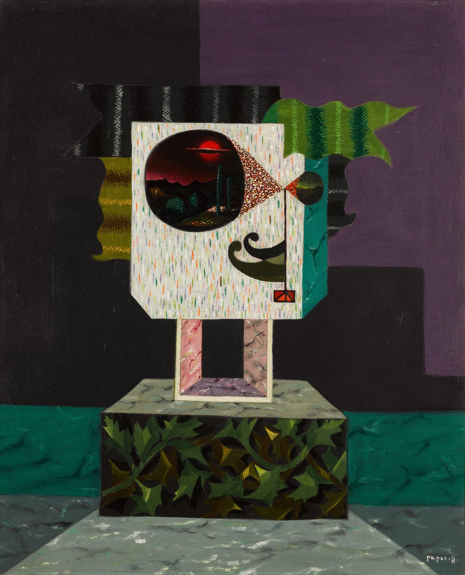 Georges Papazoff - Souvenir de Derain. Autoportrait