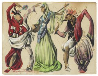 Georges Pogédaïeff - The saz player