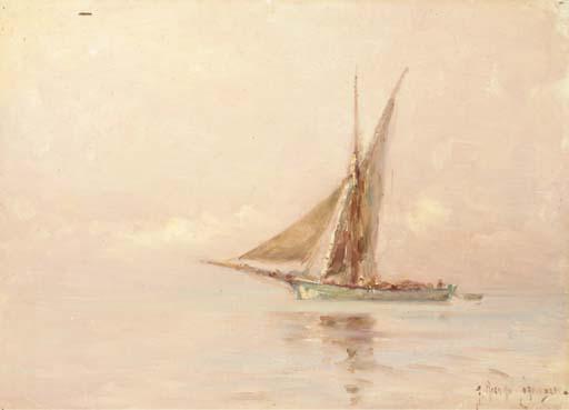 Georges Ricard-Cordingley - Bateau sous voile