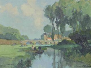 Georges Robin - Le Beuvron près de Blois