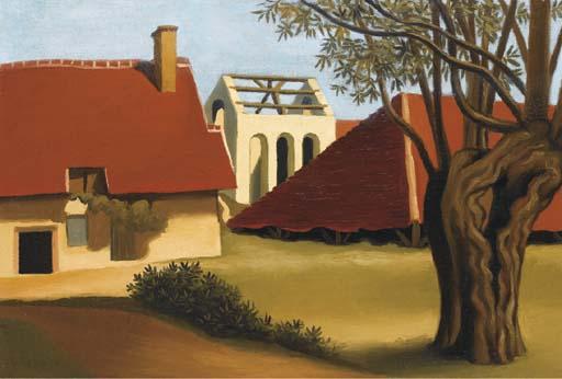 Georges Rohner - Fermes inondées