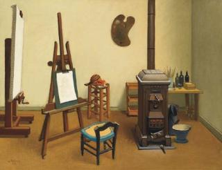 Georges Rohner - L\'atelier de l\'artiste