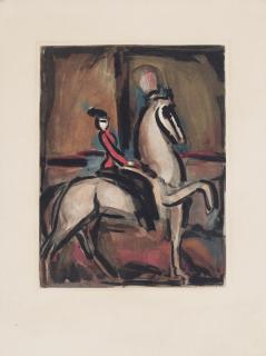 Georges Rouault - Amazone, from Cirque