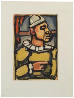 Georges Rouault - Amer Citron, from \'Cirque de l\'Etoile Filante\'