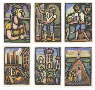 Georges Rouault - André Suarès, Passion, Paris, Ambroise Vollard, 1939 (C.&R. 257-73)