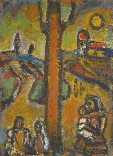 Georges Rouault - Au Vieux Faubourg Des Longues Peines