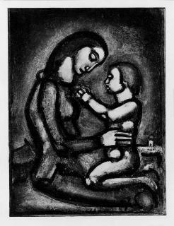 Georges Rouault - Bella Matribus Detestata: Plate XLII from Miserere (C.& R. 95)