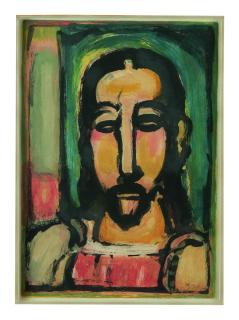 Georges Rouault - Christ (De Face) (Chapon-Rouault 282)