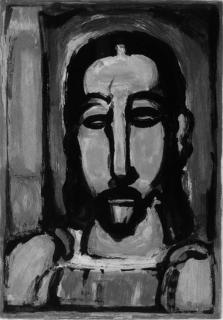 Georges Rouault - Christ de face, from Les Fleurs du Mal (C. and R. 282)