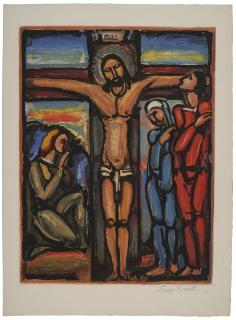 Georges Rouault - Christ en Croix (Crucified Christ)
