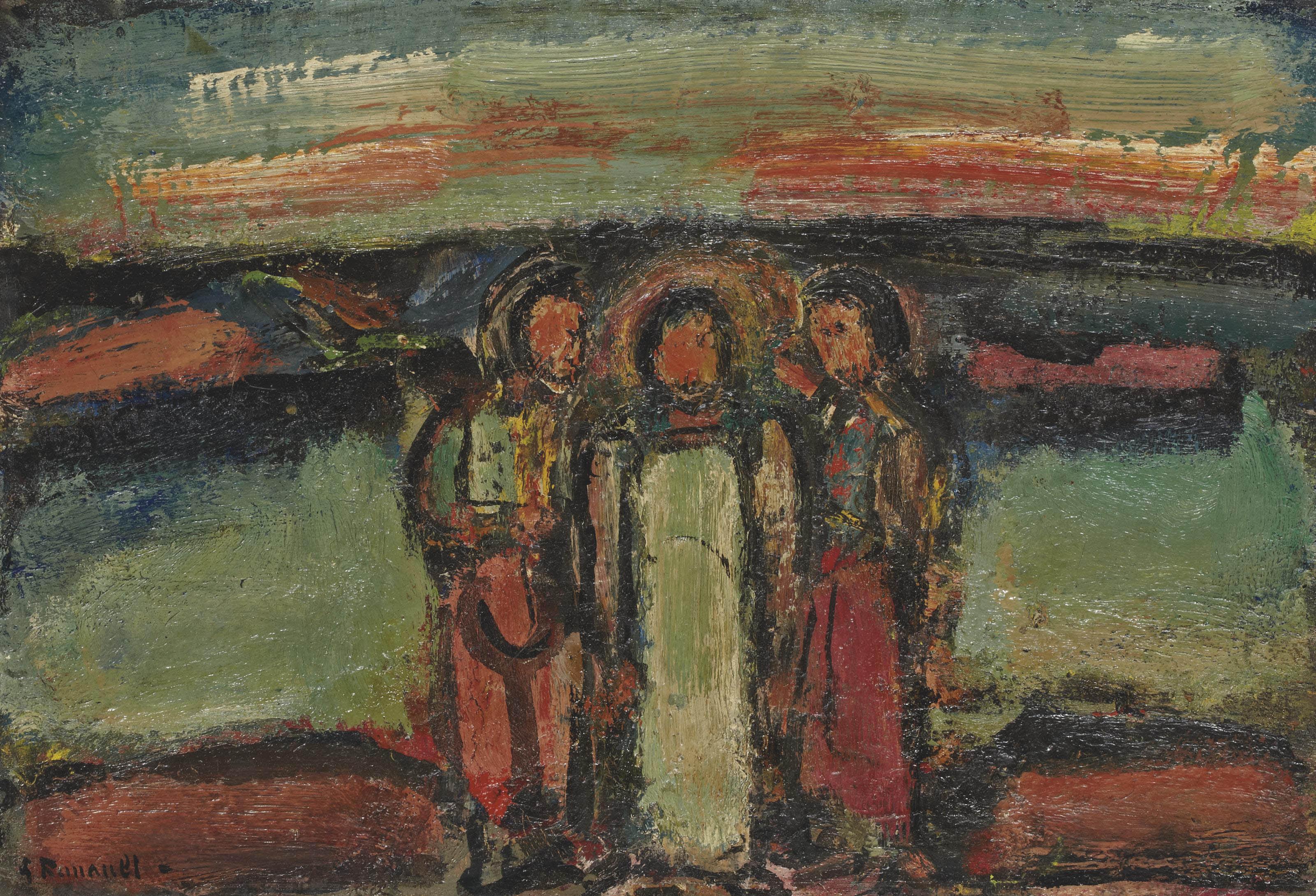 Georges Rouault - Christ et disciples