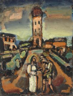Georges Rouault - Christ et pauvre