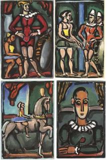 Georges Rouault - Cirque de l\'etoile filante, Paris, Ambroise Vollard, 1938 (C. & R. 240-56)