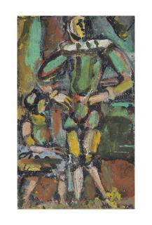 Georges Rouault - Clown et petite danseuse