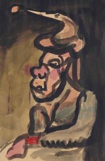 Georges Rouault - Dame guenon