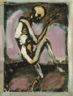 Georges Rouault - Danse macabre (Le Squelette Laboureur)