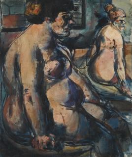Georges Rouault - Deux Prostituées & Fille (A Double-Sided Work)