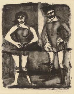Georges Rouault - Dompteur, from Saltimbanques (C. & R. 329)