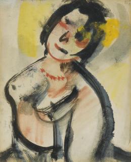 Georges Rouault - Fille (Esquisse)