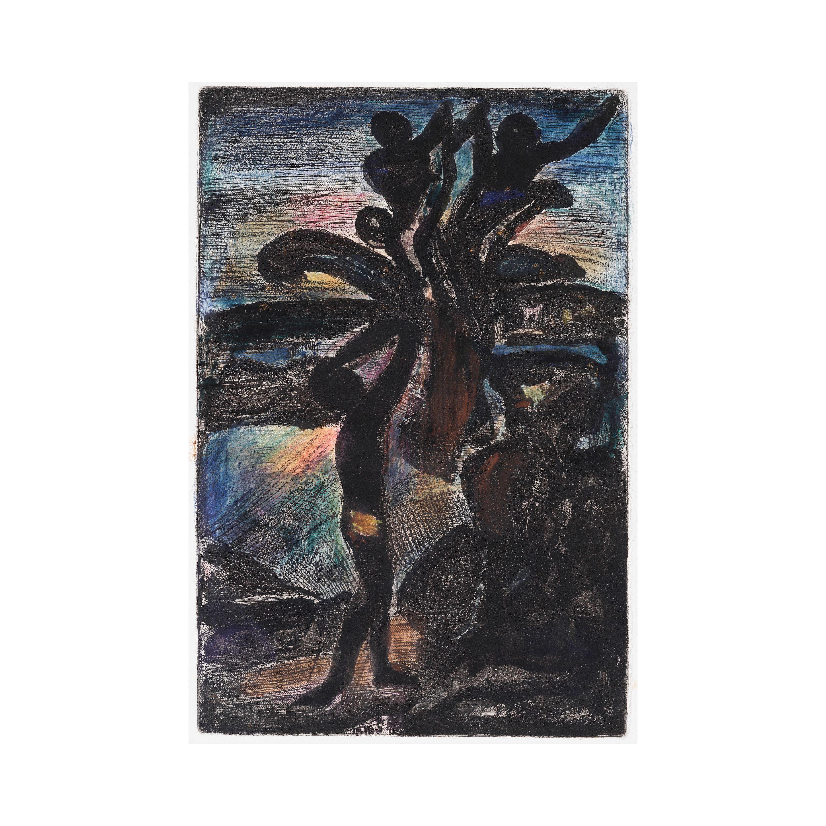 Georges Rouault - Incantation ; Réincarnations du Père Ubu (recto-verso)