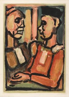 Georges Rouault - Juges, From Les Fleurs Du Mal