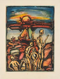 Georges Rouault - La Baie des Trépassés.