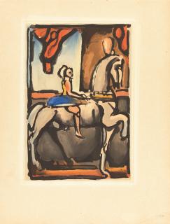 Georges Rouault - La Petite Ecuyère.