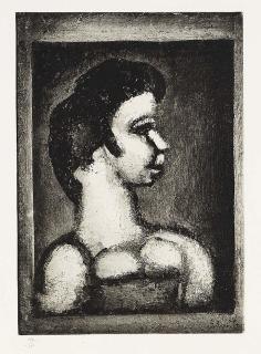 Georges Rouault - La prostitution s\'allume dans les rues..