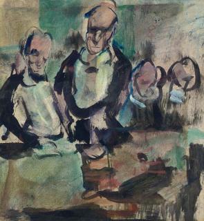 Georges Rouault - Le dîner